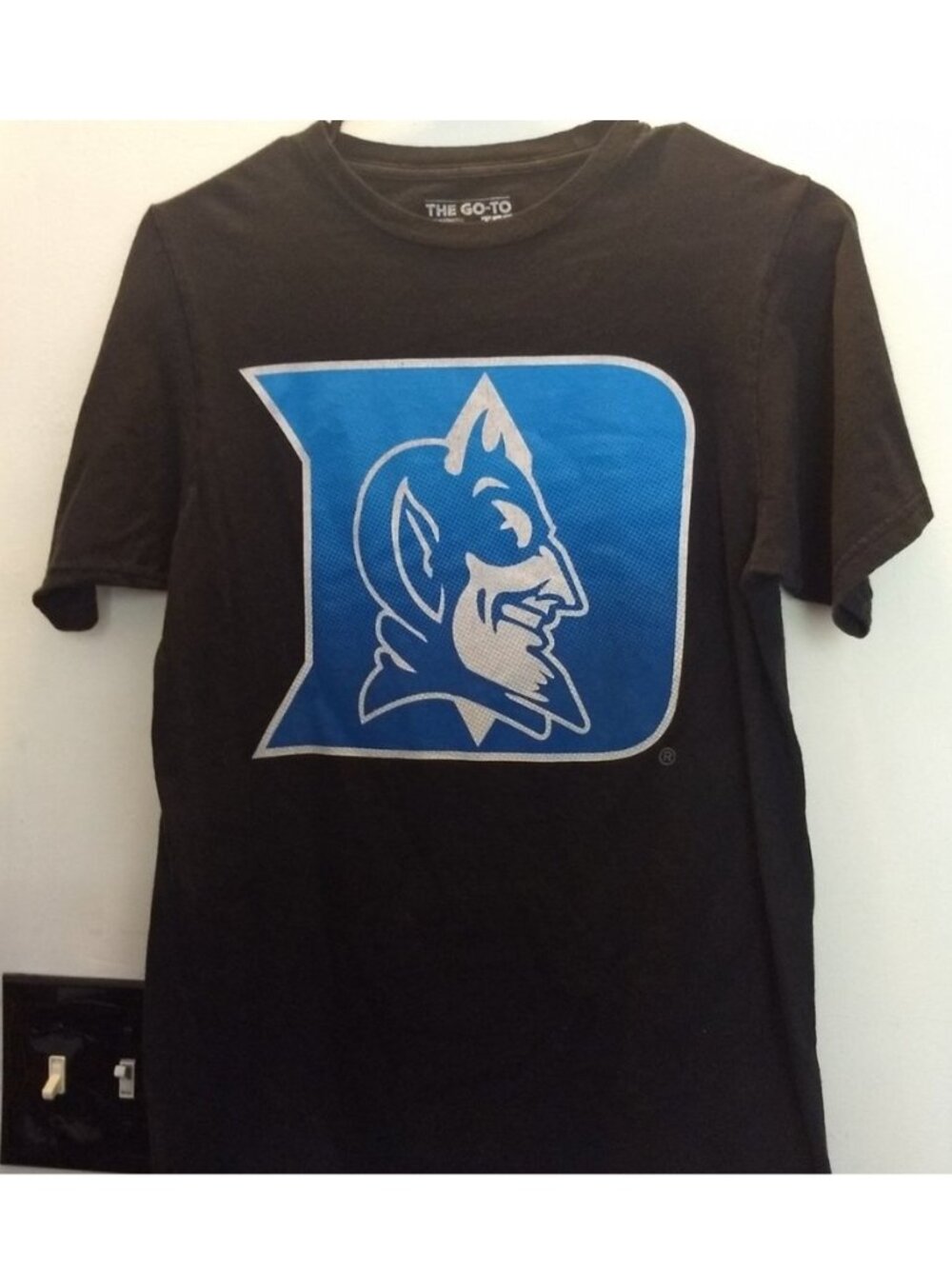 Duke Blue Devils T-Shirt - Small // Adidas University College Sports Tee Shirt
